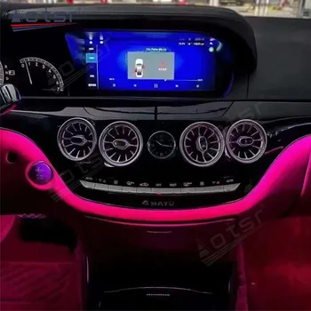 Autó hangulatlámpa Mercedes-Benz W211-hez Hangulatvilágítás négy potméterrel Dekoratív fény multimédia lejátszó