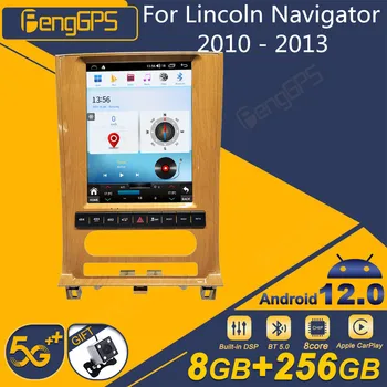 Android 12 a Lincoln Navigator 2010 - 2013 Android autórádió képernyő 2din sztereó vevő Autoradio multimédia lejátszó GPS