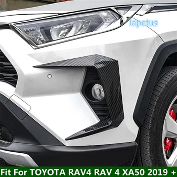 Autós kiegészítők Első lökhárító ködlámpák Lámpa Karcmentes burkolat a TOYOTA RAV4 RAV 4 XA50 2019 - 2022 szénszálhoz