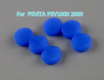 18db/3sets 6 az 1-ben szilikon markolatsapka joystick analóg gombkészlet tok PS Vita PSV 1000/2000 készülékhez