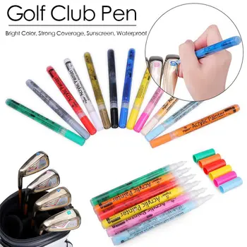 Vízálló fedőerő fényvédő Akril festő színváltó toll tinta Toll Golf Club toll