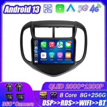 Chevrolet Aveo 3 2016 - 2023 Android 13 autórádióhoz multimédia lejátszó navigáció sztereó GPS automatikus fejegység száma 2Din 5G WIFI