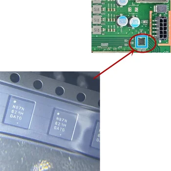 1-5db Eredeti NB7N 621M NB7N621M NB7NQ621M NB7NQ621MMUTWG HDMI-kompatibilis Retimer Control IC chip Xbox Series S/X XSX XSS konzolhoz