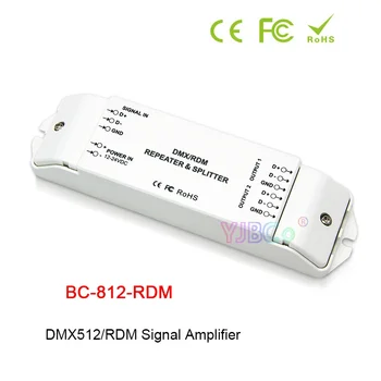 Bincolor BC-812-RDM DMX512/RDM LED szalag lámpa Jelerősítő DMX512/1990/RDM Teljesítmény repeater DMX Erősítő 12V-24V DC