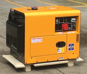 3kW - 15kW generátorok léghűtéses hangszigetelt elektromos Kipor hordozható generátorkészlet
