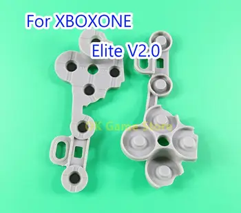 2db Eredeti vezetőképes gumi gomb az Xbox One Elite 2 játékvezérlő padjához Vezetőképes gumipad XBOX ONE Elite V2.0 konzolhoz