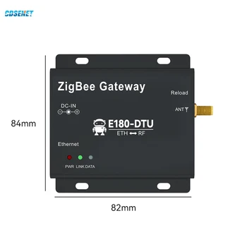 Zigbee3.0 átjáró vezeték nélküli átvitel CDSENT E180-DTU(Z20-ETH) 20dBm önhálózati TCP/UDP/HTTP/MQTT módú Ethernet átjáró
