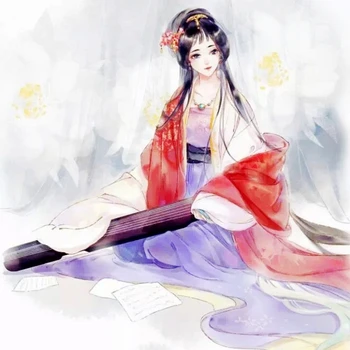 Manga kifestőkönyv felnőtteknek Lányok Oldja a stresszt Antistressz Rajz Felnőtt gyermekek Ősi kínai kifestő könyvek