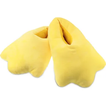 Aranyos kacsapapucs Sárga rajzfilm Téli állati láb papucs Bolyhos karom Mancs cipő Party kellékek Valentin-napi ajándék lánynak