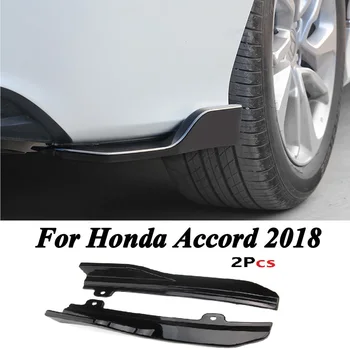 Honda Accord 2018 Bright Black/Matt Black autó hátsó lökhárító Ajakszárnyak Oldalsó szoknya Splittorok Spoiler Ajak oldalsó szárny díszítés