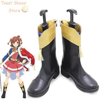 Anime revü Starlight Tendo Maya Cosplay cipők PU bőr cipők Halloween farsangi csizma cosplay kellék jelmez kellék