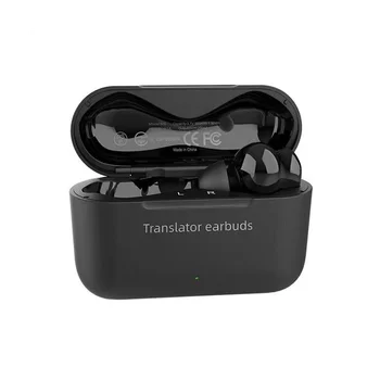 M6 Mini fordító headset 127 nyelv fordítása Intelligens hangfordító vezeték nélküli Bluetooth fordító headset