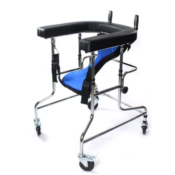 Rehabilitációs járóka gyermekeknek/felnőtteknek, Cerebrális bénulásos hemiplegiás betegek rehabilitációs képzése járássegítő fogyatékosok számára.