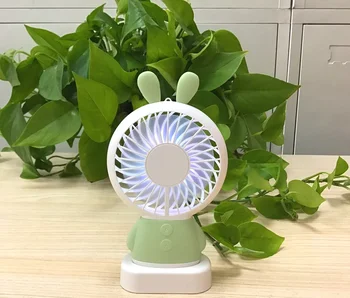 állítható otthoni irodai hordozható kézi mini ventilátor Szélenergia Ultracsendes és kényelmes USB újratölthető aranyos kis hűtőventilátor