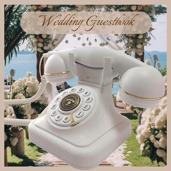 Antik Hangmagnók Esküvői telefonüzenet rögzítése Retro hangüzenet Retro üzenet Beismerő telefon
