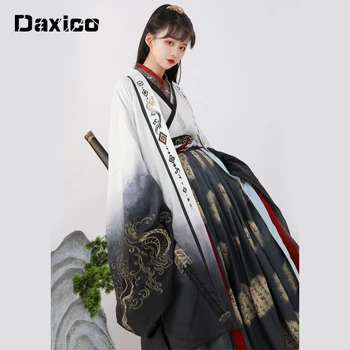 Eredeti kínai hagyományos hanfu jelmez hölgy ősi kardforgató cosplay ruha lady tang dinasztia árak néptánc ruházat