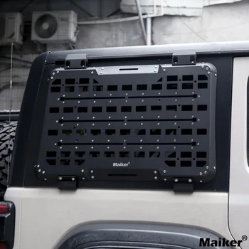 4x4 Maiker Off Road alumínium Multifunkcionális oldalablak-bővítő panel 1db Jeep Wrangler JL automatikus tartozékokhoz