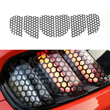 Autó hátsó hátsó lámpa filmborítók dekoratív matrica tartozék módosított Ford Mustang