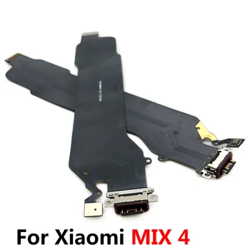 10db / tétel, töltőkártya PCB Flex Xiaomi Mi Mix 4 5G USB port csatlakozó dokkoló töltő szalagkábel csere alkatrészek