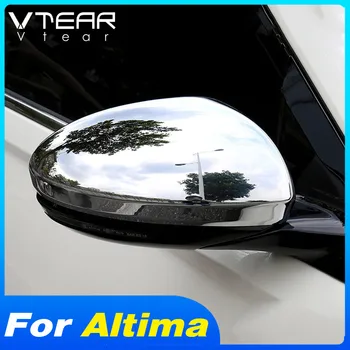 Vtear VISSZAPILLANTÓ TÜKÖR Fedél Szénszálas tükörvédő Autó esővédő Külső alkatrészek Tartozék a Nissan Altima 2019-2021 számára