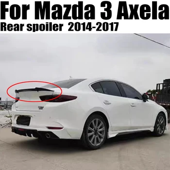 ABS műanyag festetlen alapozó szín hátsó csomagtartó szárny spoiler autó kiegészítők Mazda 3 Axela Sedan 4Doors 2014 2015 2016 2017