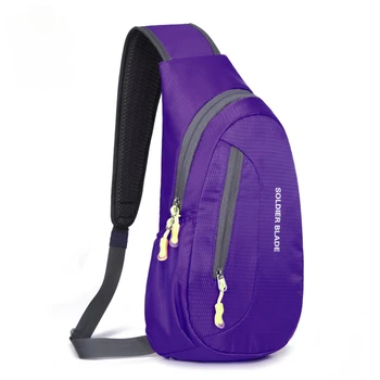 Kültéri sport táska Unisex vízálló egyvállas hátizsák kerékpározás túrázás fitnesz multifunkcionális crossbody csomag