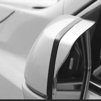 Honda CR-V CRV 2012 2013 2014-2019 Autó stílus Chrome-kiegészítők Autó visszapillantó tükör eső szemöldök keret panel Fedél burkolat