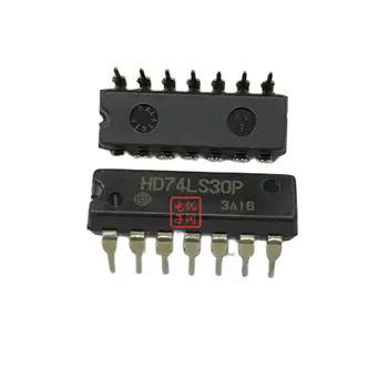10PCS/ HD74LS30P SN74LS30N [Új importált eredeti] DIP-14 in-line 8 bemenetes NAND kapu