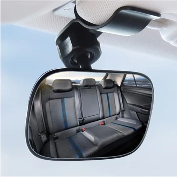 2Pc Mini biztonsági autó hátsó ülés Baby View tükör állítható baba hátsó domború tükör autó gyerek monitor autó stílus autó stílus automatikus kiegészítők