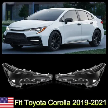 Toyota Corolla 2019-2021 bal oldali fényszóró fényszóró lencse burkolat héja