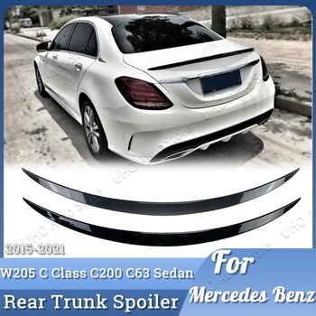 Hátsó tető Csomagtartó Spoiler Farokszárny ajak Mercedes Benz W205 S205 C osztály C180 C200 C300 C43 C63 AMG 2014-2022