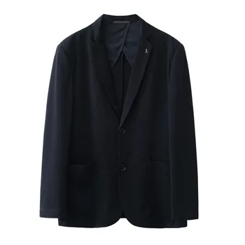 Z663-2023 Őszi és téli új termék férfi öltöny üzleti alkalmi egyszerűség rács Single West Jacket férfi felsőkabát