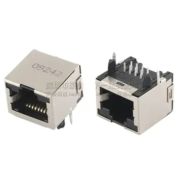 2PCS/ 1-406541-8 Új importált eredeti RJ45 hálózati port aljzat 8P8C szűrő hálózati csatlakozóval