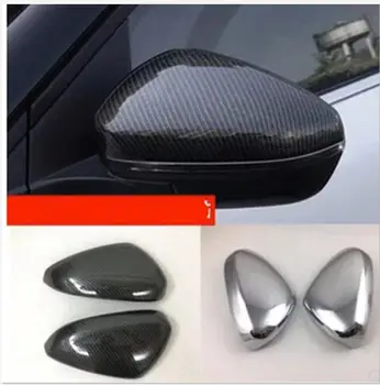 ABS króm autó stílus oldalsó tükör fedél fényes borítók Tartozékok Peugeot 3008 GT 5008 2017 2018 visszapillantó visszapillantó burkolat