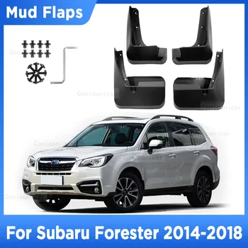 Subaru Forester 2014-2018 sárfogókhoz Fröccsenésvédő sárvédők MudFlaps kerék Első hátsó sárvédő Auto Styling autó kiegészítők