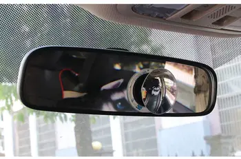Az autó második sorának visszapillantó tükre Kis kör alakú holttér kiegészítő a hátsó ülésen Visszapillantó tükör nagyfelbontású üveg