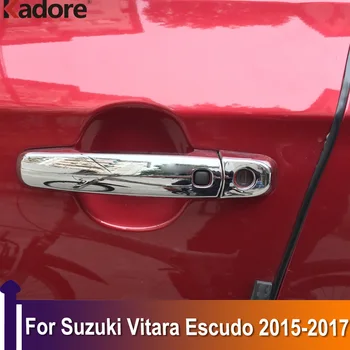 Suzuki Vitara Escudo 2015 2016 2017 ABS króm kilincshuzat burkolat autó stílus autó külső kiegészítők