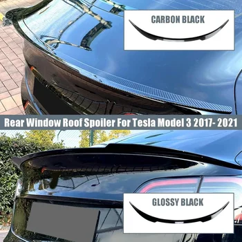 Kiváló minőségű autó hátsó csomagtartó csomagtartó ajak spoiler szárnyhosszabbító fedél a Tesla Model 3 Model Y 2017-2021 2022 hátsó spoiler ajakszárnyhoz