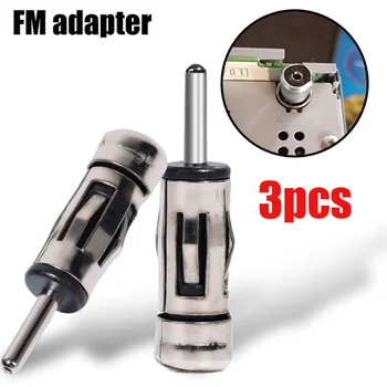 univerzális autóantenna FM adapter 3,2–2,3 mm-es anya adapter Rádió sztereó antennaárboc átalakító aljzathoz Dugó alkatrészek