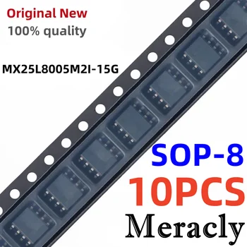 MERACLY (10db)100% új MX25L8005M2I-15G MX25L8005M2I 25L8005M2I sop-8 lapkakészlet SMD IC chip