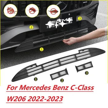 Első lökhárító rács rovarálló hálóvédő háló Mercedes Benz C-osztály W206 2022-2023 AMG