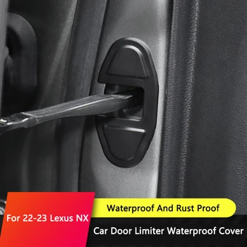QHCP autós ajtózár Dugó korlátozó fedél vízálló rozsdagátló burkolat 4db illeszkedik a Lexus NX 260 350H 22-24 tartozékokhoz