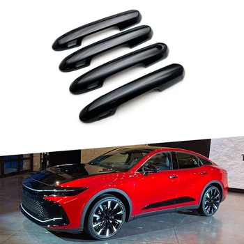 Autó külső kilincs burkolat díszítő matricák Toyota Crown Crossover 2023 tartozékokhoz - fekete