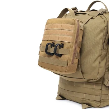 Taktikai orvosi táska Katonai EDC tasak Nylon kiegészítő szerszám Kézitáska túlélés vadászat hátizsák Molle tartozékok orvosi csomag