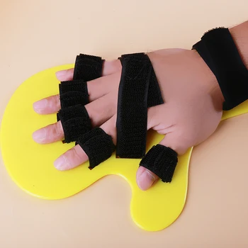 Sín apoplexia Hemiplegia bal jobb Férfiaknak Női korrektor kéz csukló ortézis Külön ujj flexibilis görcshosszabbító tábla