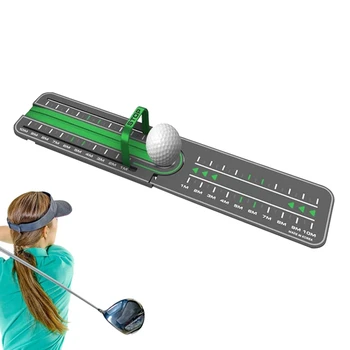 1 darab Golf precíziós távolságtartó fúró golf edző ereszcsatornák Golf edző segédeszköz