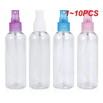 1 ~ 10DB 5-250ml újratölthető palackok Átlátszó műanyag parfümporlasztó Üres spray-palack Hordozható permetező porlasztó Utazás