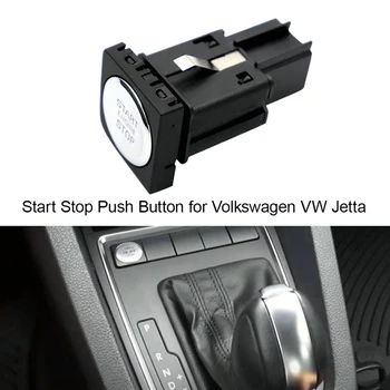 Autómotor indítás leállítás nyomógomb VW Jetta automatikus start-stop kapcsolóhoz 16D959839 5C7959839 5C7959839AXSH