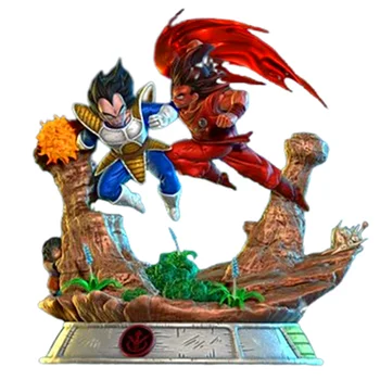 PBR Dragon Ball Vegeta Vs Goku GK Gyanta szobor Akció figurák Modell játék Anime baba ajándék