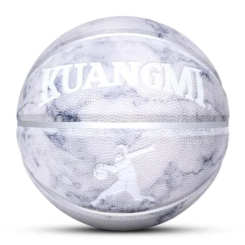 Kuangmi kosárlabda labda 7-es méretű játékok Edzés PU anyag Kültéri beltéri sportok Kosárlabda férfiaknak Női dropshipping